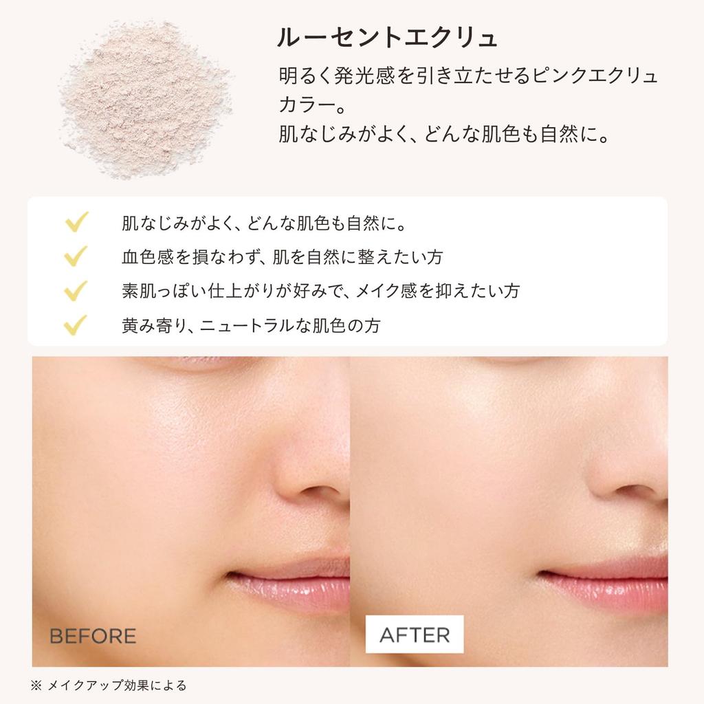 ETVOS Mineral Reflecting Skin Powder 8g #Lucent Ecru (Finishing Powder, Glow, Hyaluronic Acid, Moisturizing, Mineral Foundation)