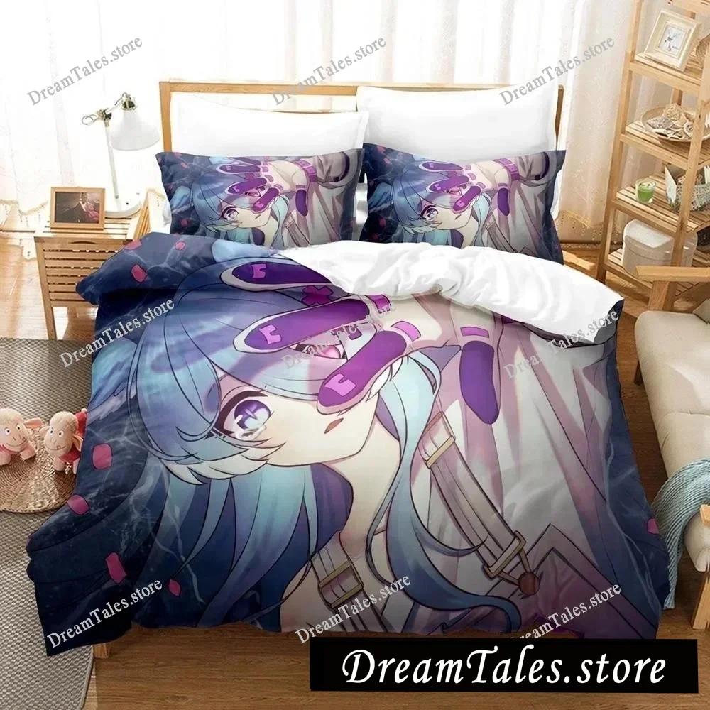 3D Print Anime Kawaii Girl Elira Pendora Bedding Set Single Twin Full Queen King Size Bed Set Adult Kid Bedroom Duvet Cover Sets