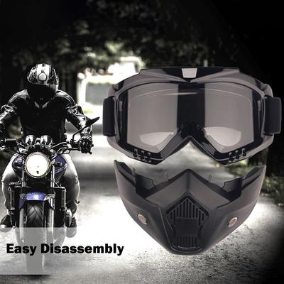 Motorcykel Cross Country Mask Taktiska skyddsglasögon Vindtät Sandtät Andas Ridning Utomhus