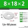 Galvanized Extra Large Thickened Metal Flat Washer (M6-M16)