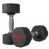 Zhongaoda Fixed Rubber Dumbbell Set
