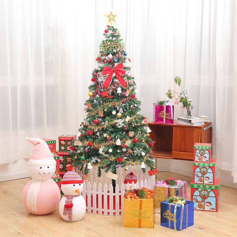Christmas Tree Set with Window Decorations (60cm, 1.2m, 1.5m, 1.8m, 2.1m)