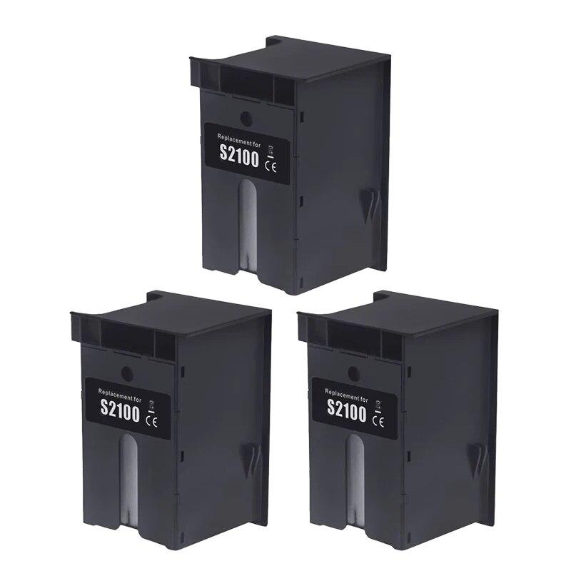 Compatible S2100 SC13MB C13S210057 Maintenance Box For Epson SC-T3180N SC-T5180N SC-T5180 T3180D T3130 Printer Maintenance Tank
