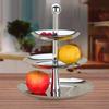 Multi Layer Snack Serving Bowl, Stainless Steel, European Stackable, Dry Fruit Tray, Nut, Dried Fruit Display, Storage Plate