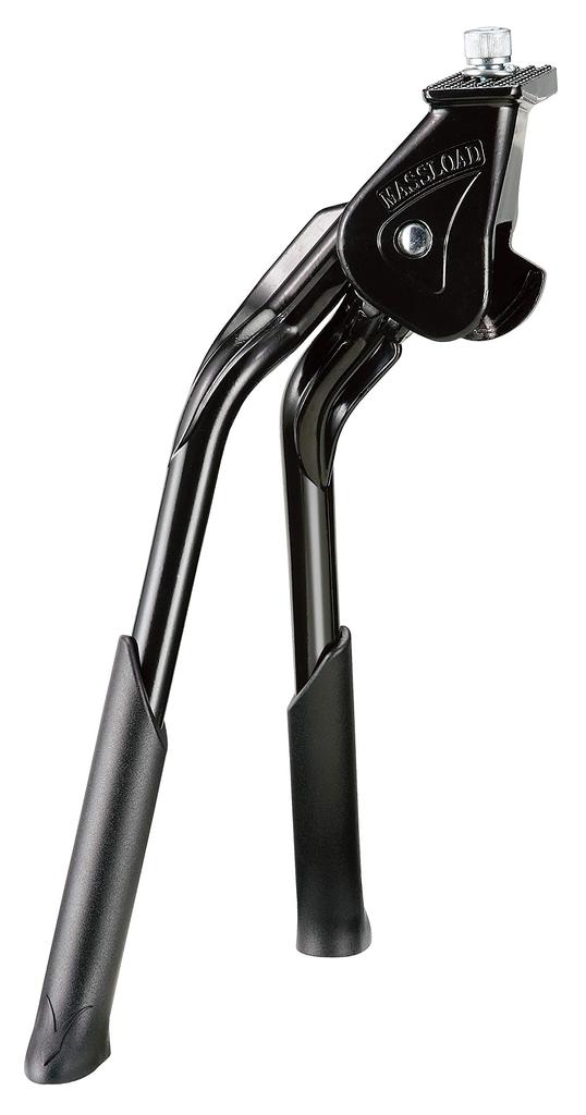 Cycledesign Středový stojan s dvojitou nohou pro jízdní kola, Kompatibilní s 20-28palcovými jízdními koly, Černý, CL-KA56