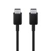 USB Type C To USB Type C Cable - 25W Fast Charging - SAMSUNG - 1 M - Black
