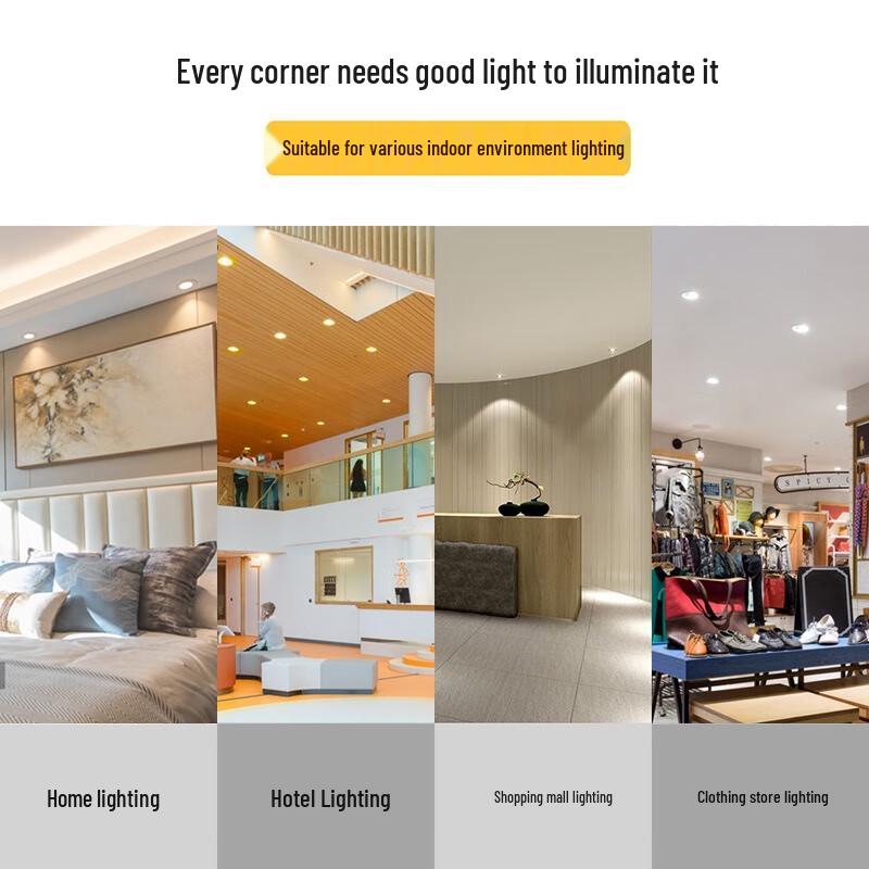 Pailide Recessed Anti-Glare Wall Washer Downlight
