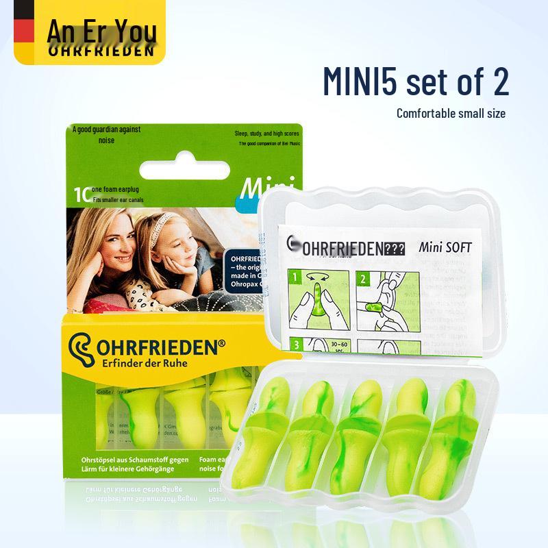 German Soundproof Earplugs for Anti-Snoring and Noise Reduction