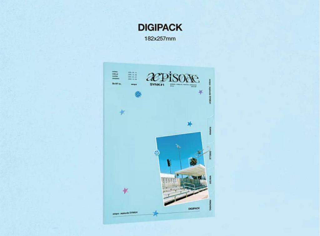 [USED] aespa aepisode SYNK 1 Blu-ray Album