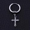 Trendy Unisex Korean-Hong Kong Small Circle Titanium Earrings: Minimalist Niche Design