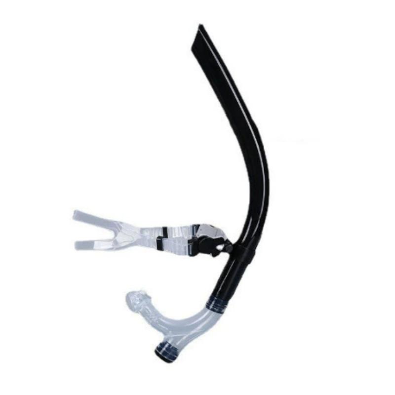 Long Distance Swim Training Front Mounted Snorkel Durable Diving Breathing Tube for Adult Water Activity