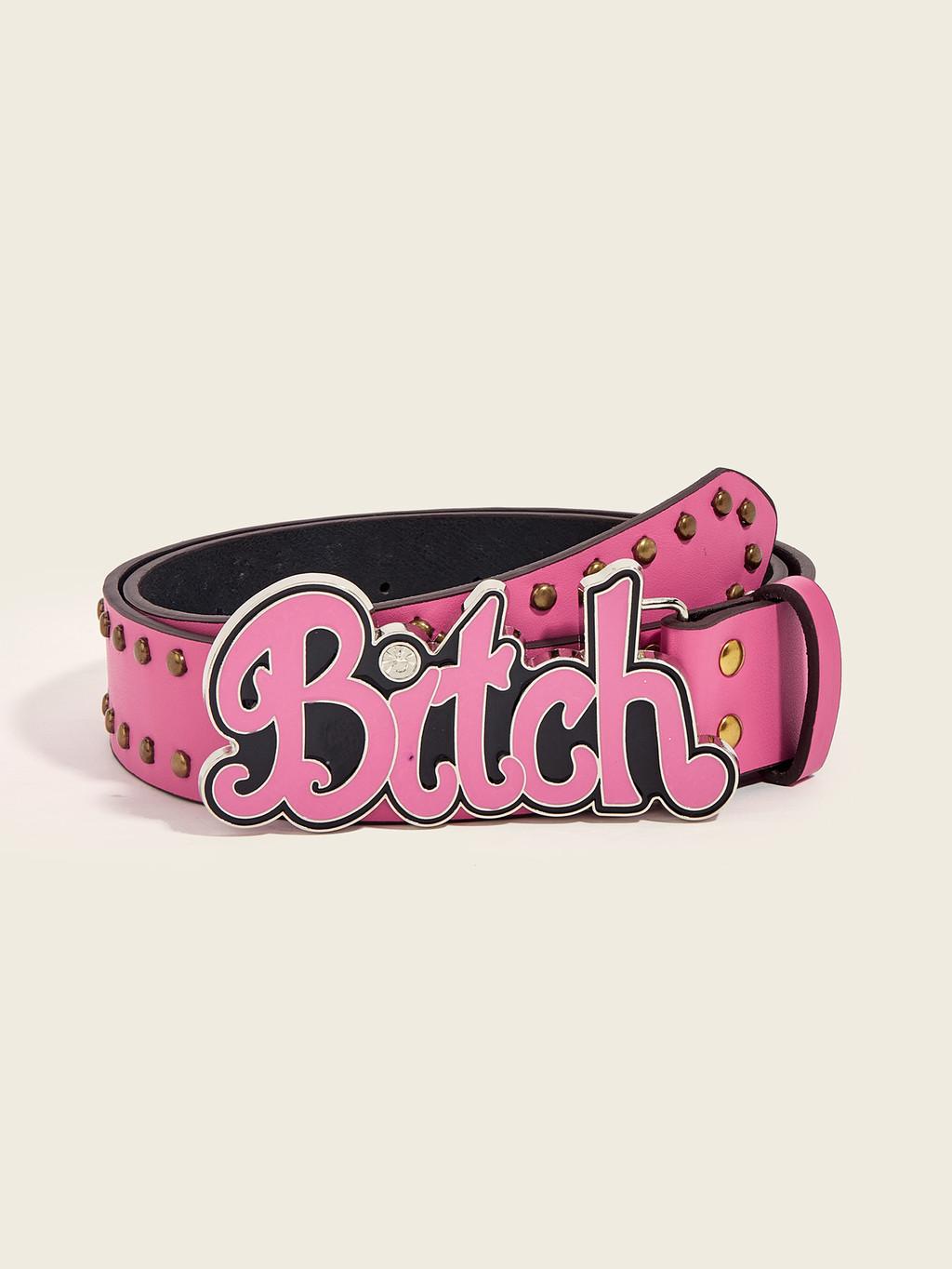 

Fashion Punk Waist Belt For Girls With Retro Rivet Design And Alloy Buckle Summer розы красного