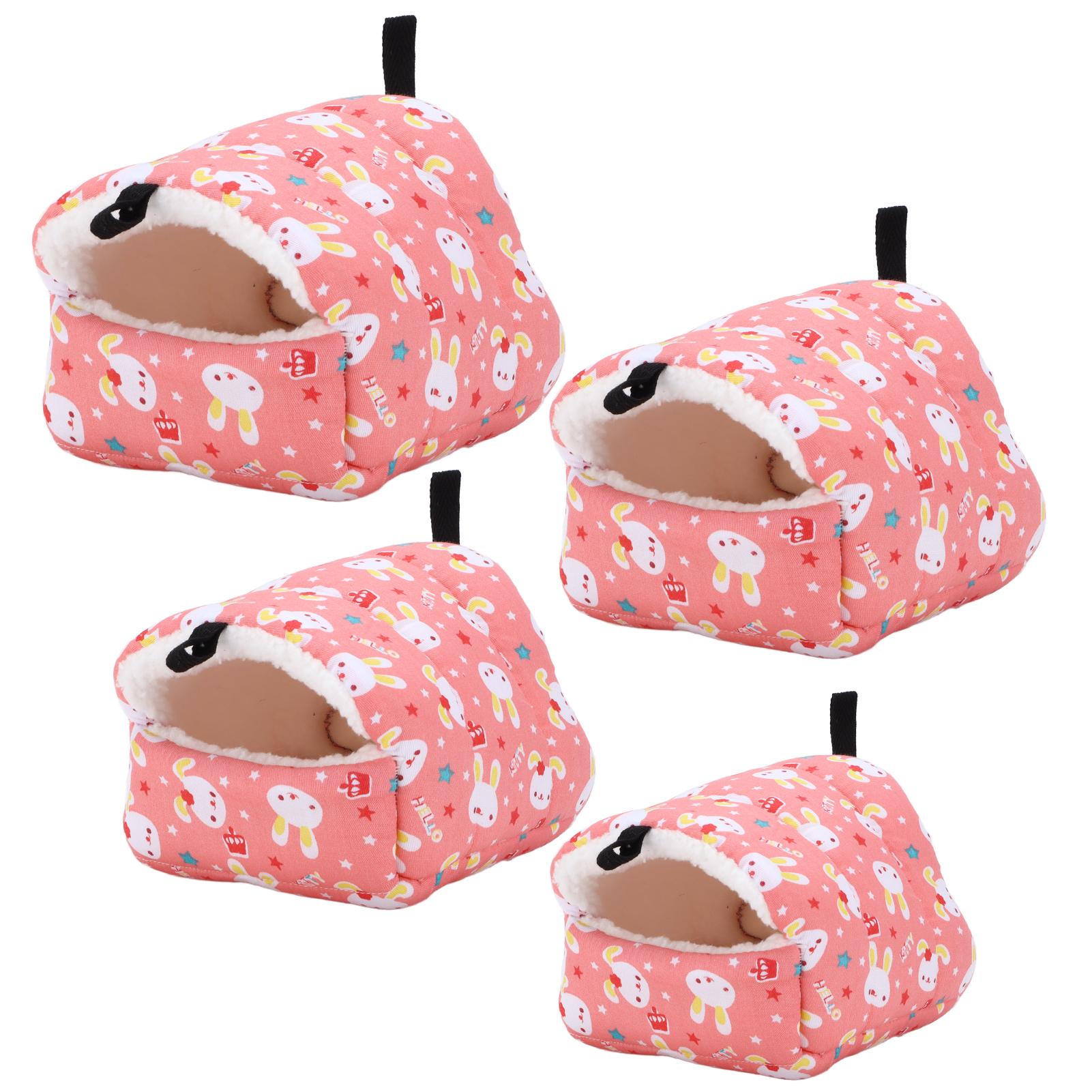 

Подвесной гамак для маленьких домашних животных, мягкая и удобная подвесная зимняя теплая хлопковая кровать для хомяка