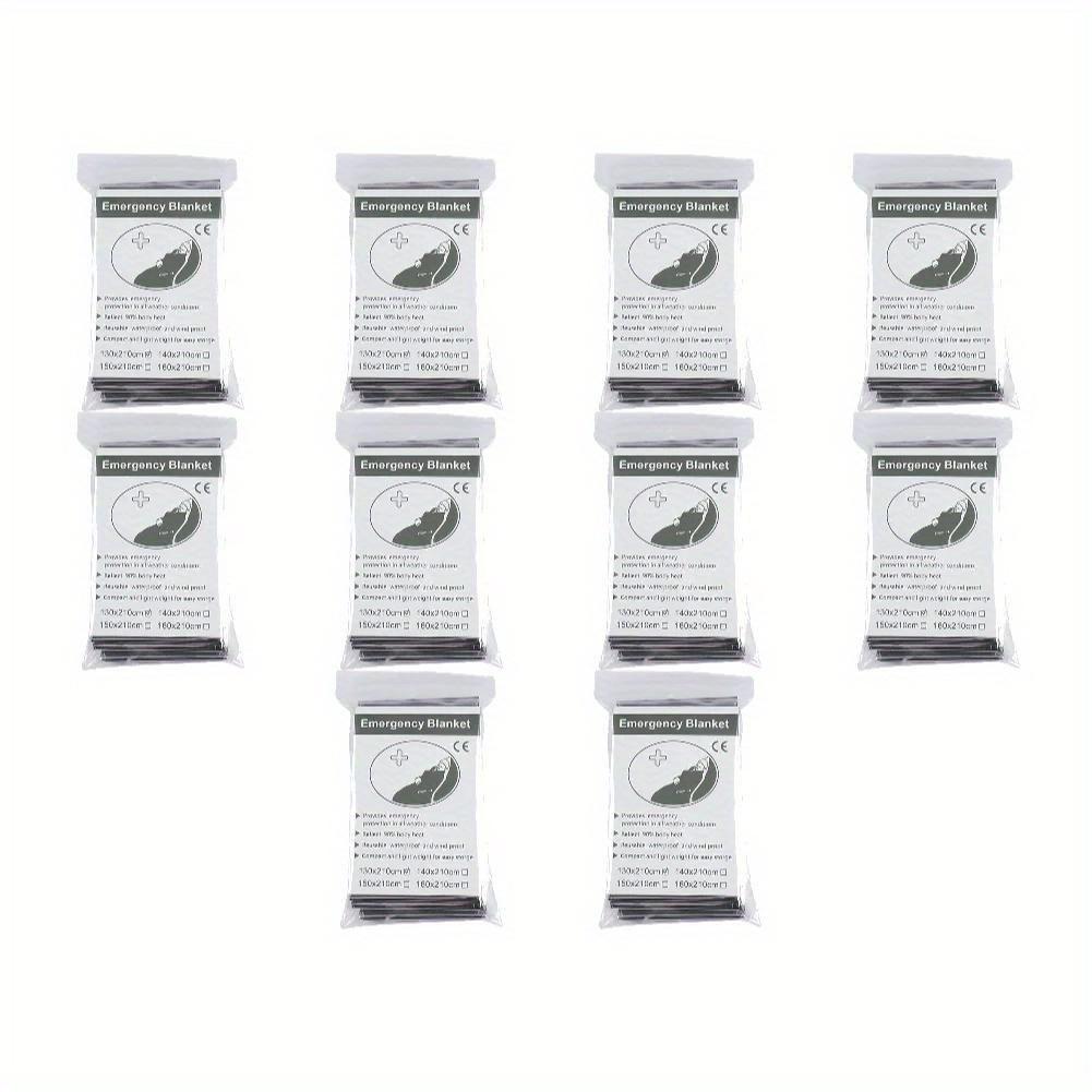 Windproof Waterproof Foil Thermal Emergency Blanket Survival Gear First Aid Military Rescue Kit for Camping Outdoor250