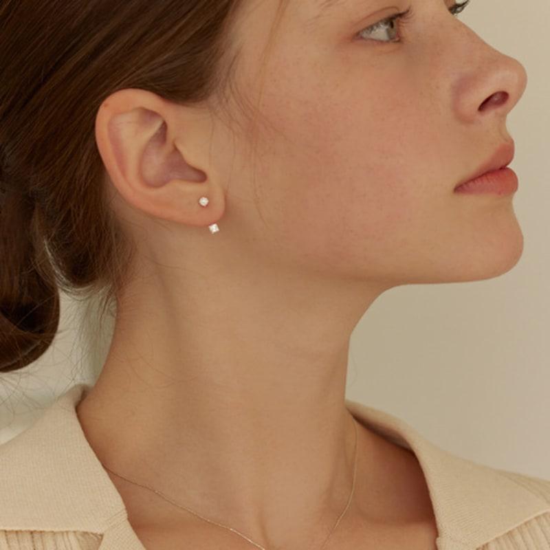 Lewe Clear Shiny Chain Necklace