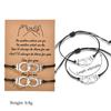 2Pcs Handcuff Freedom Justice Charm Friendship Couple Lover Bracelets Kit Unisex