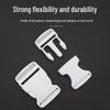 High-Quality White Plastic Snap Buckle for Backpacks and Schoolbags