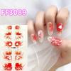 Three-dimensional Waterproof No-bake Nail Polish Film Full Sticker Spring and Summer Nail Film Paper Nail Film Paper