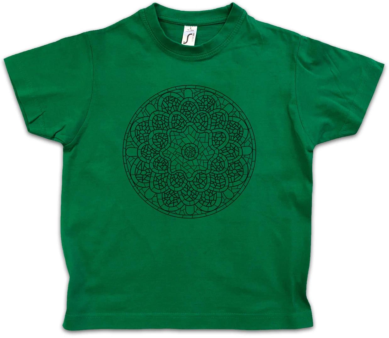 MANDALA VII Детская футболка для мальчиков kids boys Футболка Yantra Индуизм Буддизм Hinduismus Индуистский Шива 110