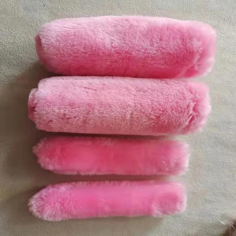 Motorbike Plush Handlebar Covers Winter Warm Imitation Plush Electric Car Motorbike Handlebar Cover Anti-slip Handlebar Sleeve