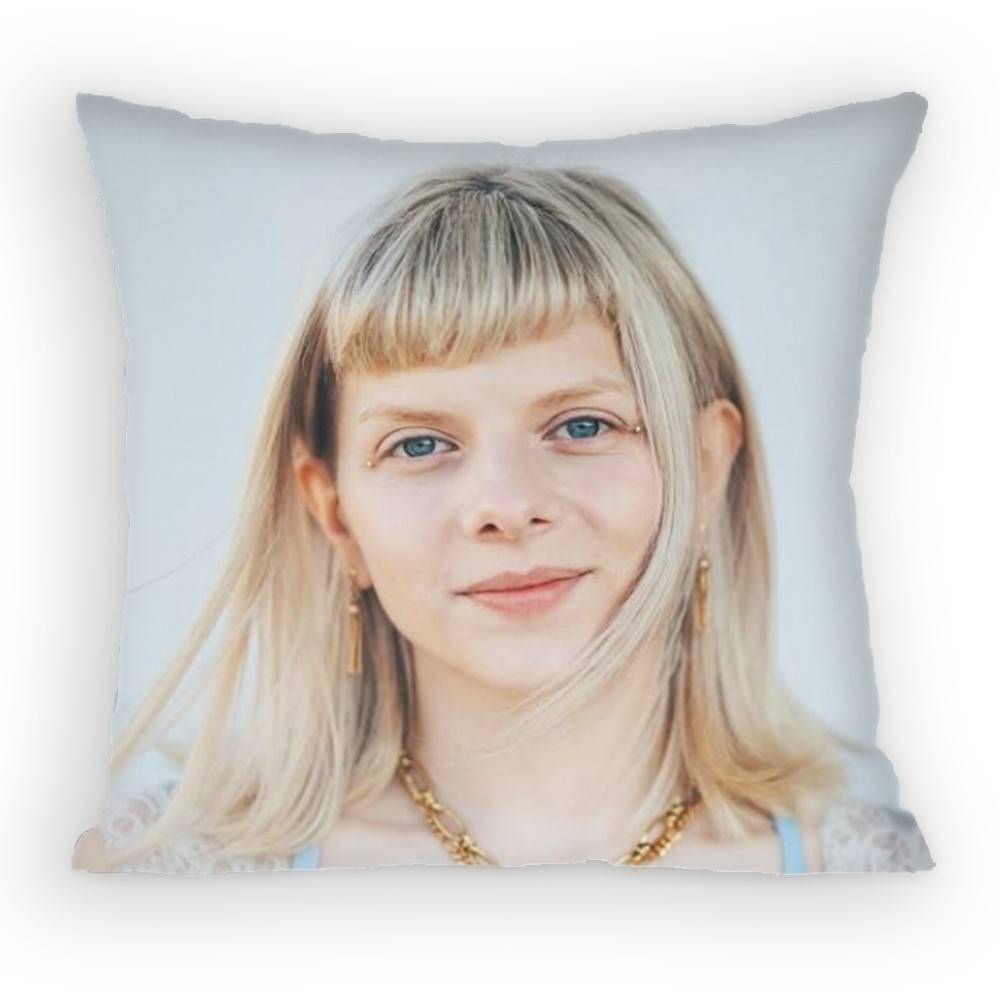 Singer AAurora AAksnes Pillow Case Sofa Living Room Bedroom Headboard Backrest Cushion Square Cushion Nap Time