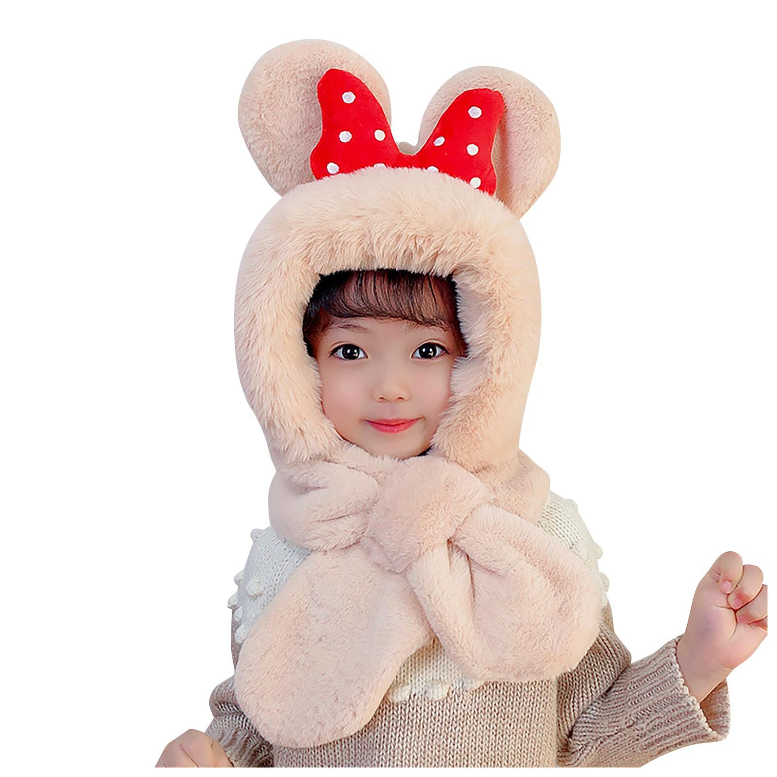 Детская плюшевая шапка — фото 3