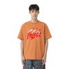 Palace Scratchy T-Shirt Melted Sugar Unisex Tops Orange P25TS077
