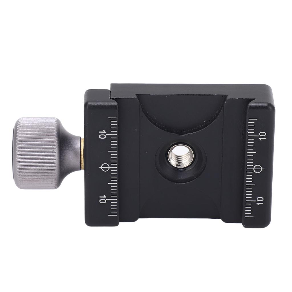 Clema Universală cu Eliberare Rapidă Aliaj Aluminiu Filet 1/4 inch 3/8 inch Caneluri Duble Anti-Alunecare Rapid