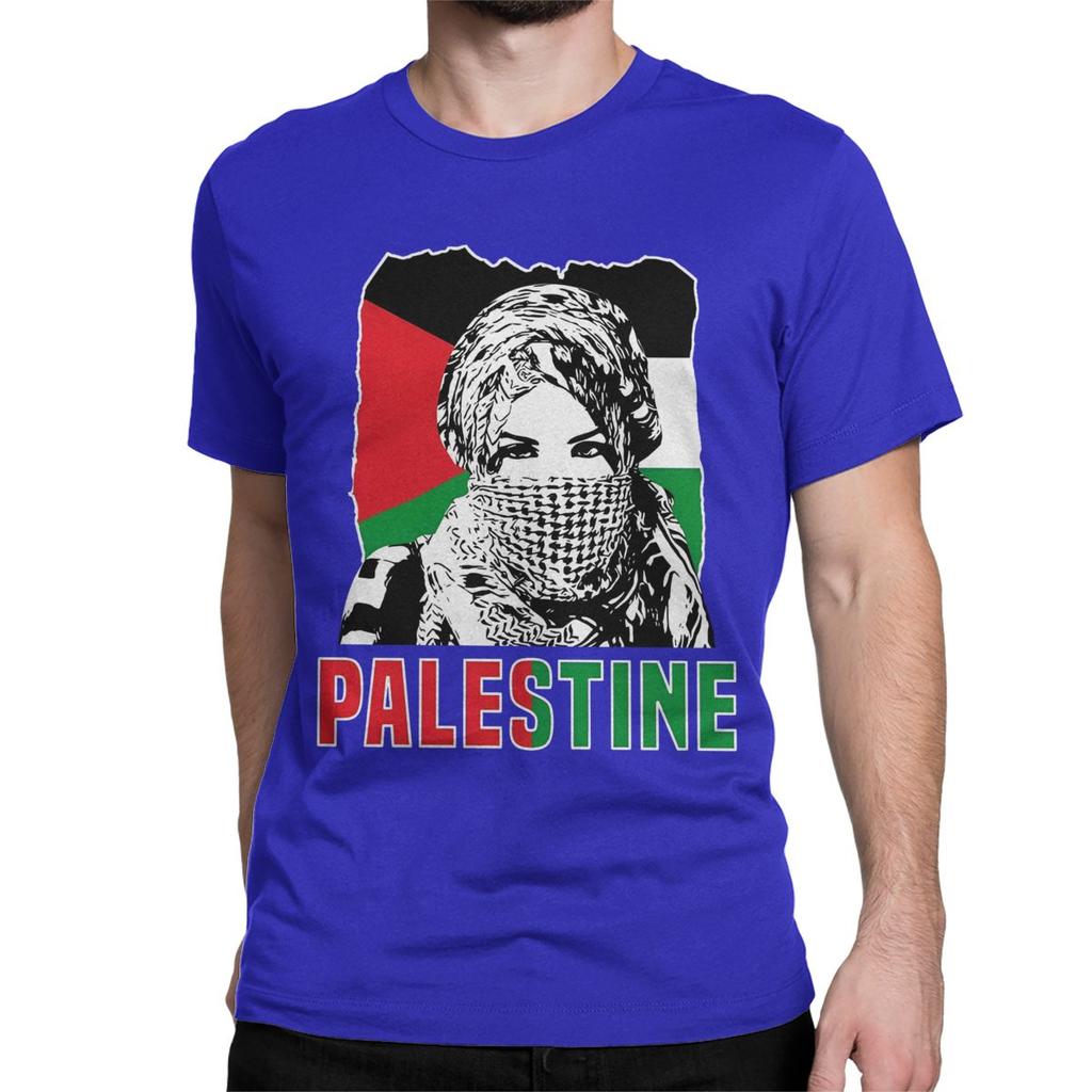 Men Women Shemagh Palestine T Shirts Arabic Hatta Kufiya Keffiyeh Cotton Tops Funny Short Sleeve O Neck Tees Party T-Shirts