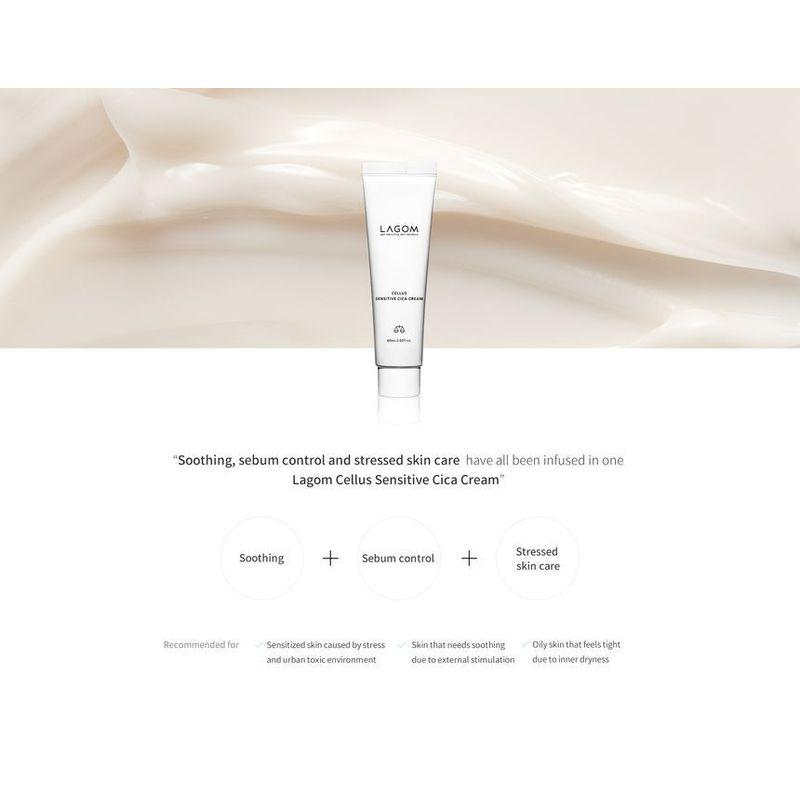 LAGOM Cellus Sensitive Cica Cream