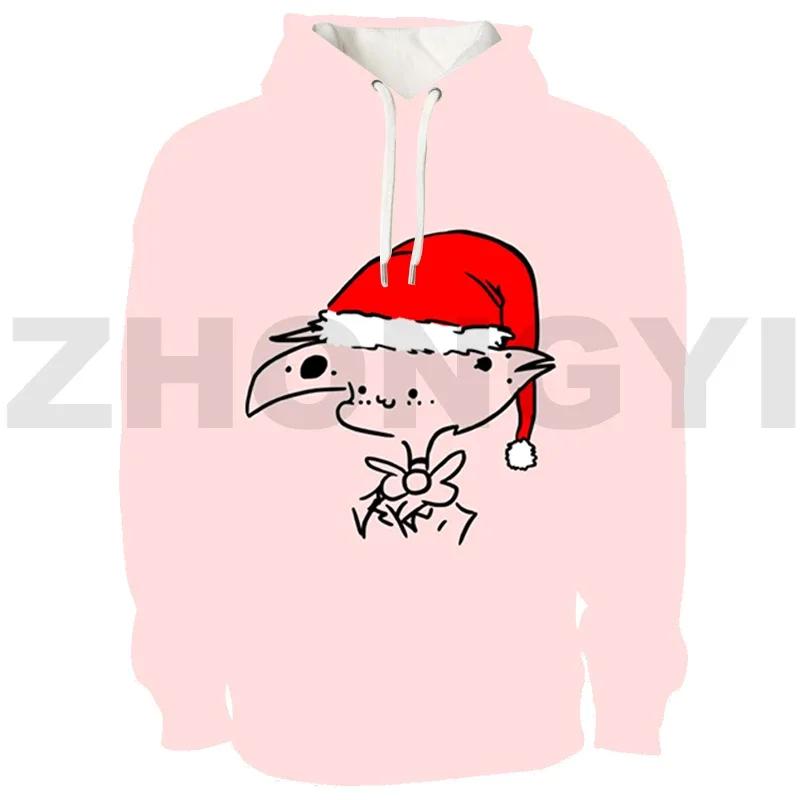 Harajuku Hazbin Streetwear 3D Print Hotel Men Clothing Hip-Hop High Street Sweatshirts Female Anime Hoodie Cosplay Costume Hoody
