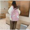 Large Capacity Nylon Backpack for Women and Men - Japanese/Korean High School & College Style, Travel & Laptop-Friendly