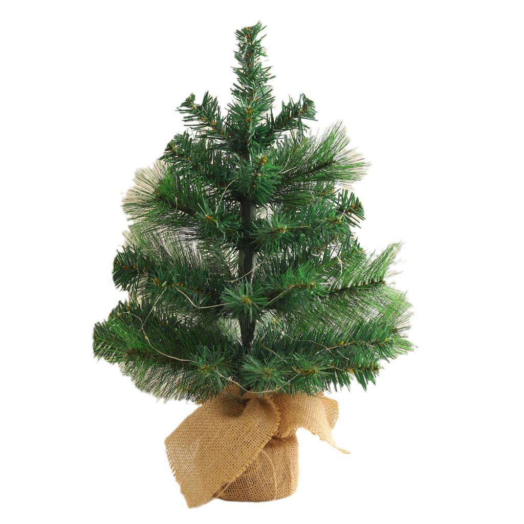 Christmas Decoration Desktop Christmas Tree Home 45CM60CM Ornament Mini Plush Tree Simulation Tree Package