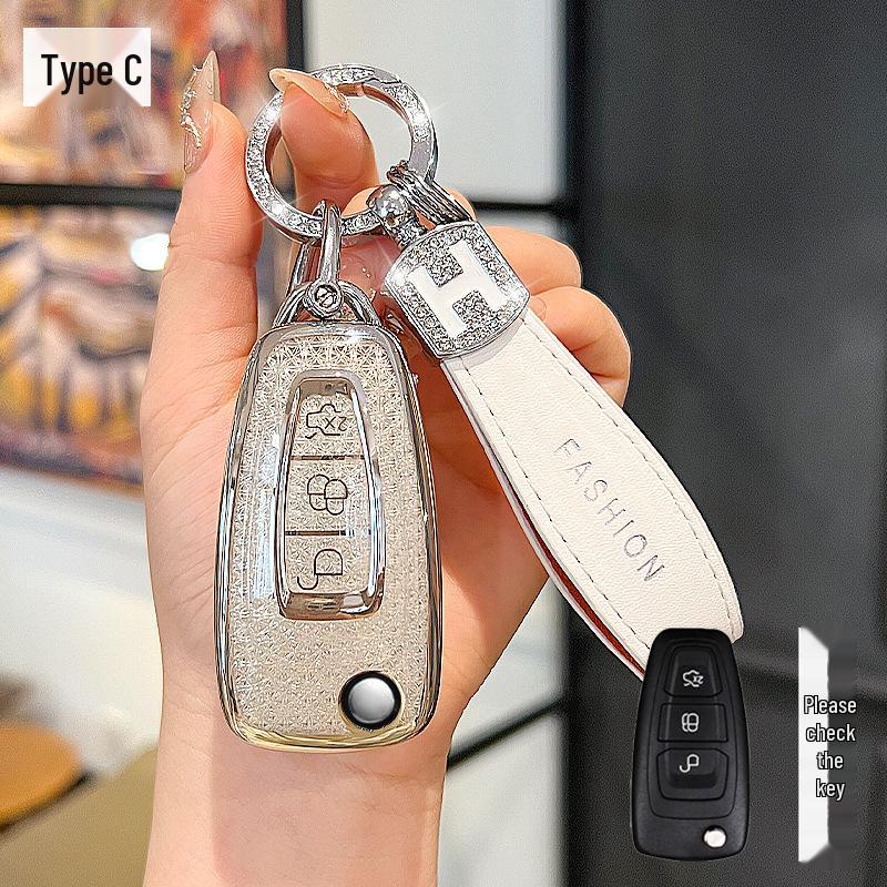 Ford-Schlüsselhülle für Focus, Mondeo, Escape, Explorer, Escort und Edge Modelle