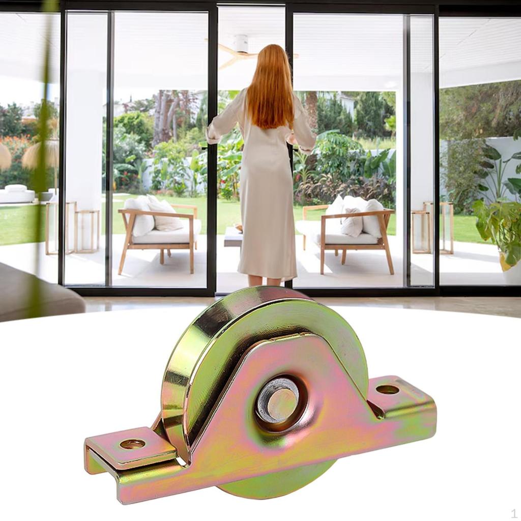 Easy To Install, Heavy Duty V-groove Sliding Door Wheels for Industrial Machinery,