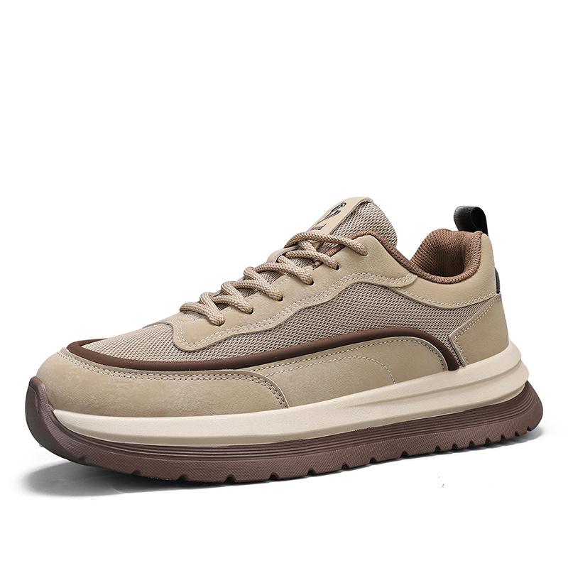 2025 four-season durable outdoor sports shoes, men's breathable dad shoes, platform-soled Forrest Gump shoes, versatile casual shoes