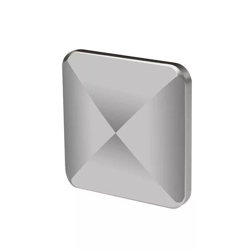 JIEBA Flip Toy Desktop Flip Spinning Toy Pocket Stress Relieve Toy Metal Fingertip Decompression Flip Stress Relief Office Rotary Decompression Toy-Quadrilateral