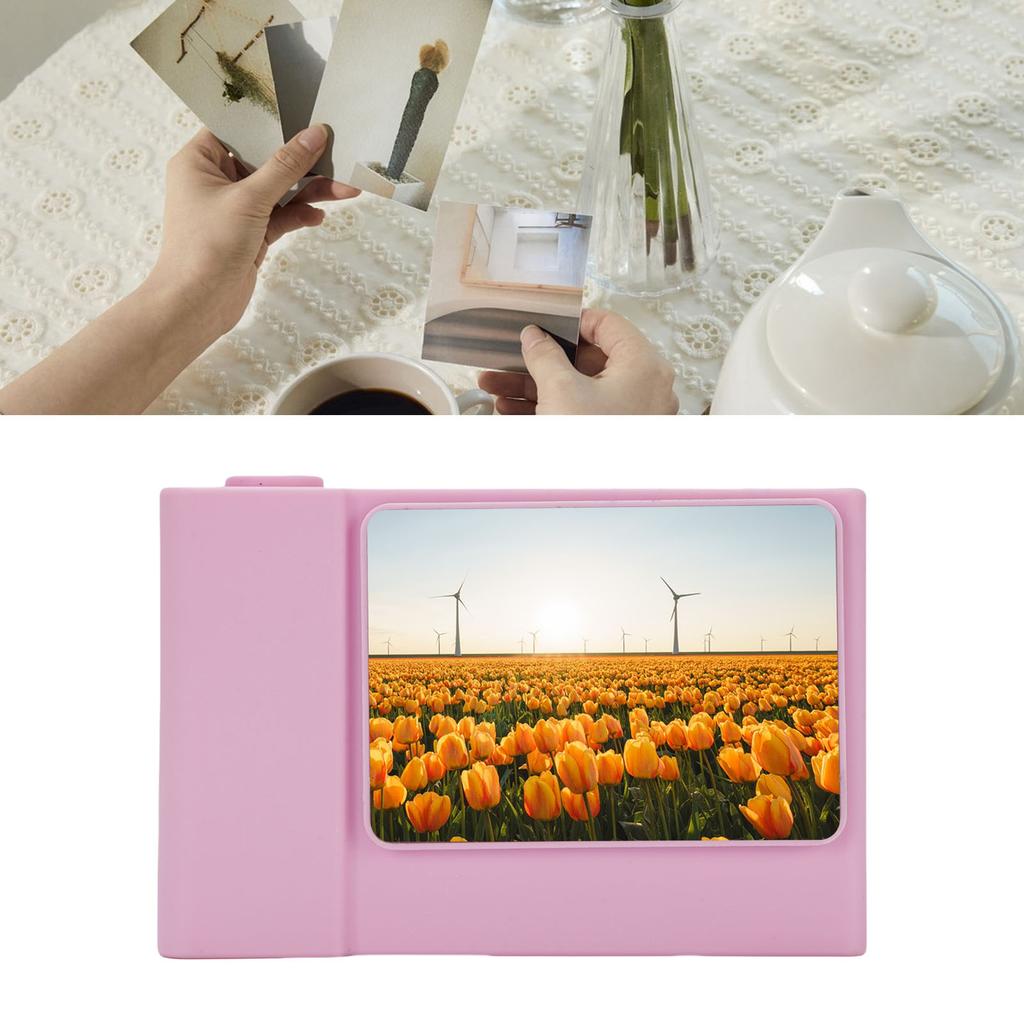 48MP 1080P Digital Camera HD Dual Lens Auto Compact Small Camera Multi Zoom Vlog Selfie Camera 2.4 Inch Screen for Boys Girls Students