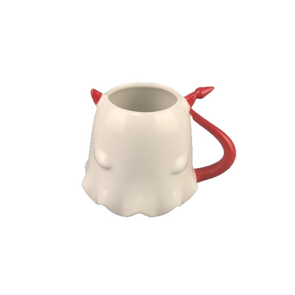 Keramik Mitteltemperatur Tasse Halloween Tasse Xiao Le Mo Elf Teufelsschwanz Große Kapazität Niedliche Cartoon Keramiktasse