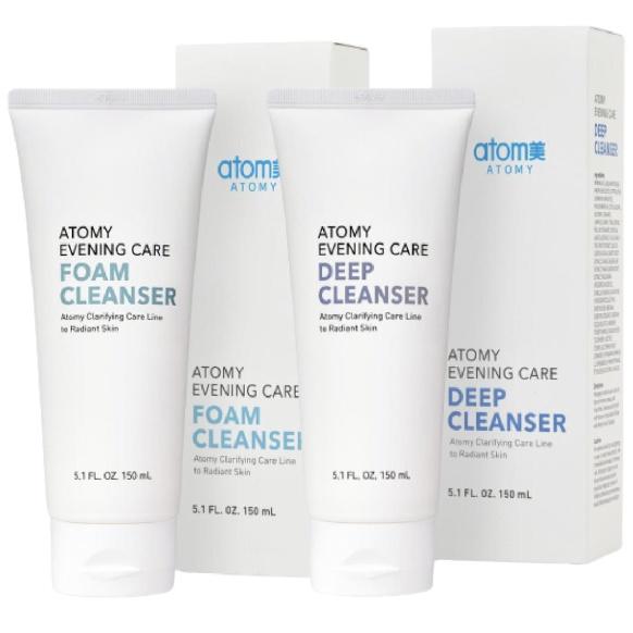 

Atomy Foam Cleanser Evening Care 150 мл 150ml x 2 білий