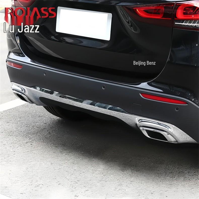 Mercedes GLA Rear Bumper Electroplated Silver Trim - Fits GLA180, GLA200, GLA220 (W247) Chrome Strip