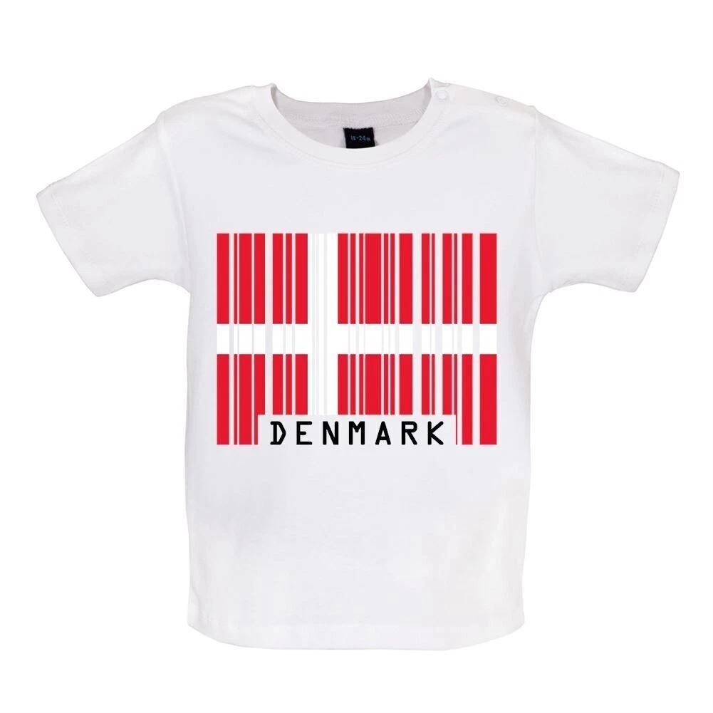 Denmark Barcode Flag - Baby / Bodysuit - Danish Dane Copenhagen Love 130