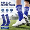 Breathable Soccer Grip Socks Anti Slip Sports Training Socks Football Grip Socks  Sports Training