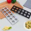 12/37 Děr Itálie Ravioli Maker Formička na knedlíčky Slitina hliníku Pelmeni Masové knedlíčky Maker Ruční výrobce knedlíčků Udělej si sám