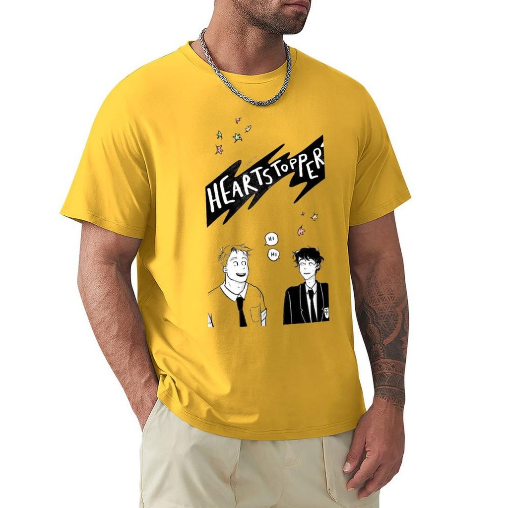 Hearts Topper T-Shirt Plain Quick-Drying Graphic Shirts Vintage Graphic Tee Men T Shirts High Quality