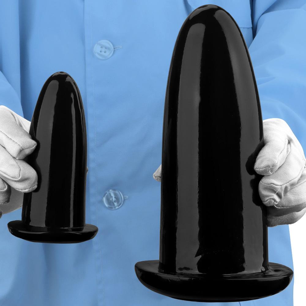 Black PVC Dildo Simulated Penis Butt Plug with Suction Cup Fisting Sex Toy Strap On Cock Big Dick Realistic Cock