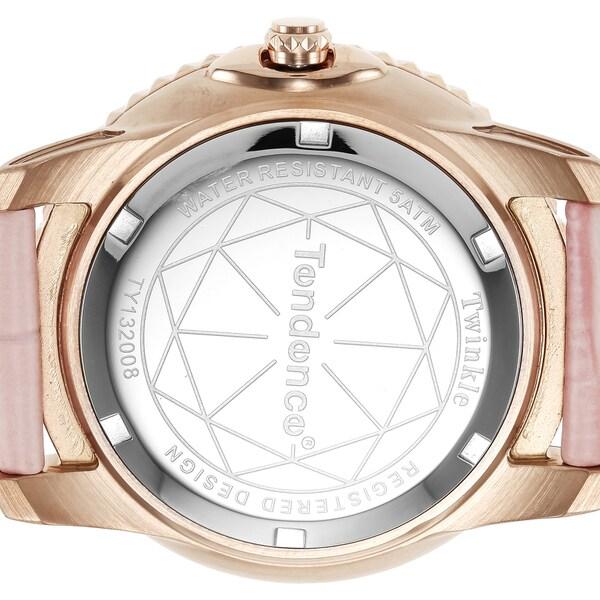 Tendence Women's Leather Strap Watch TY132008