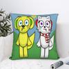 Fronhas Tyler e Snowi Capa de Almofada com Impressão de Produto Fronhas Decoração de Casa Zíper Vários Tamanhos