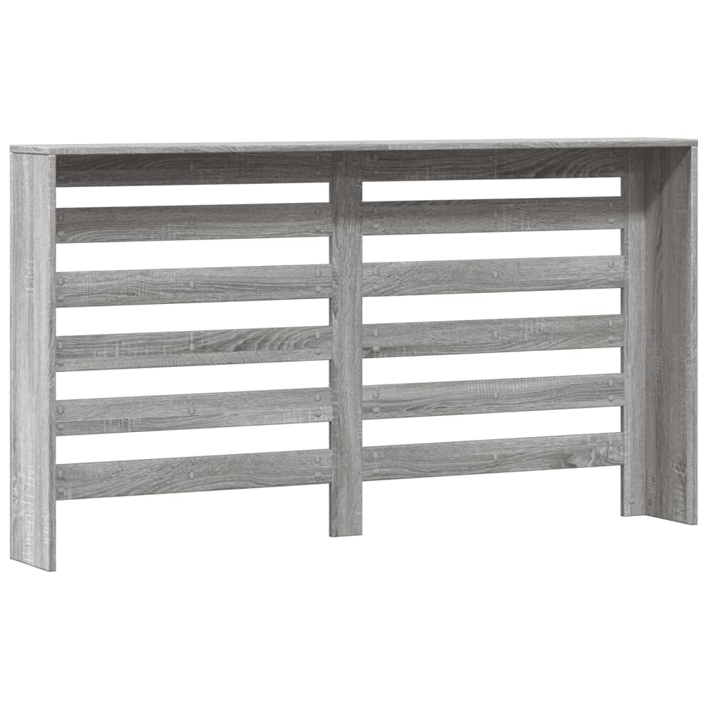 Radiator Cover Grey Sonoma 149 x 20 x 82 cm Particleboard