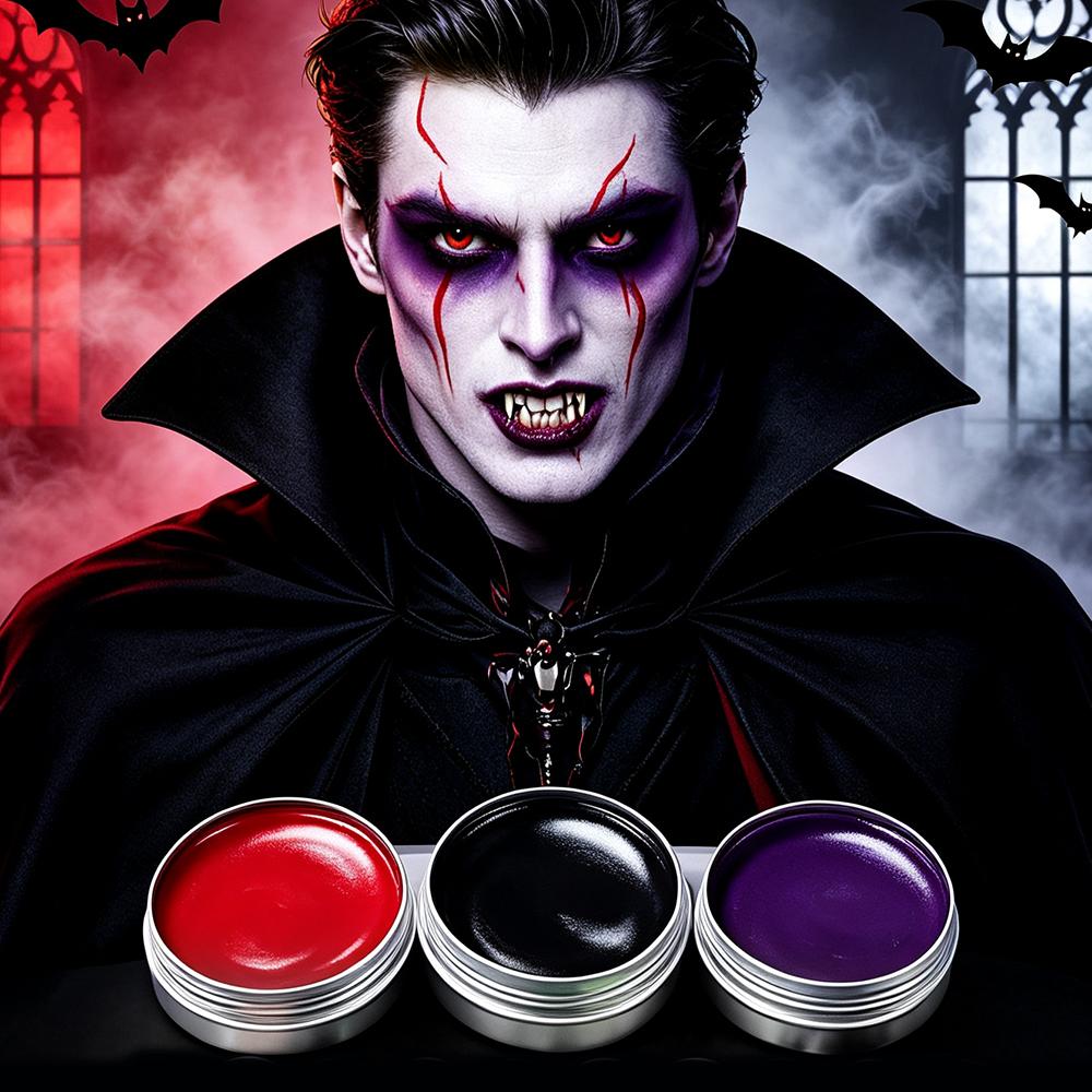 30g Water Soluble Face Body Paint Cream Highly Pigmented Halloween Cosplay Stage Makeup Safe Non Toxic Easy Clean Adults Kids
